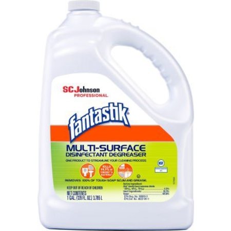Sc Johnson Fantastik® Multi-Surface Disinfectant Degreaser, 1 Gallon Refill 4 Bottles/Case 311930